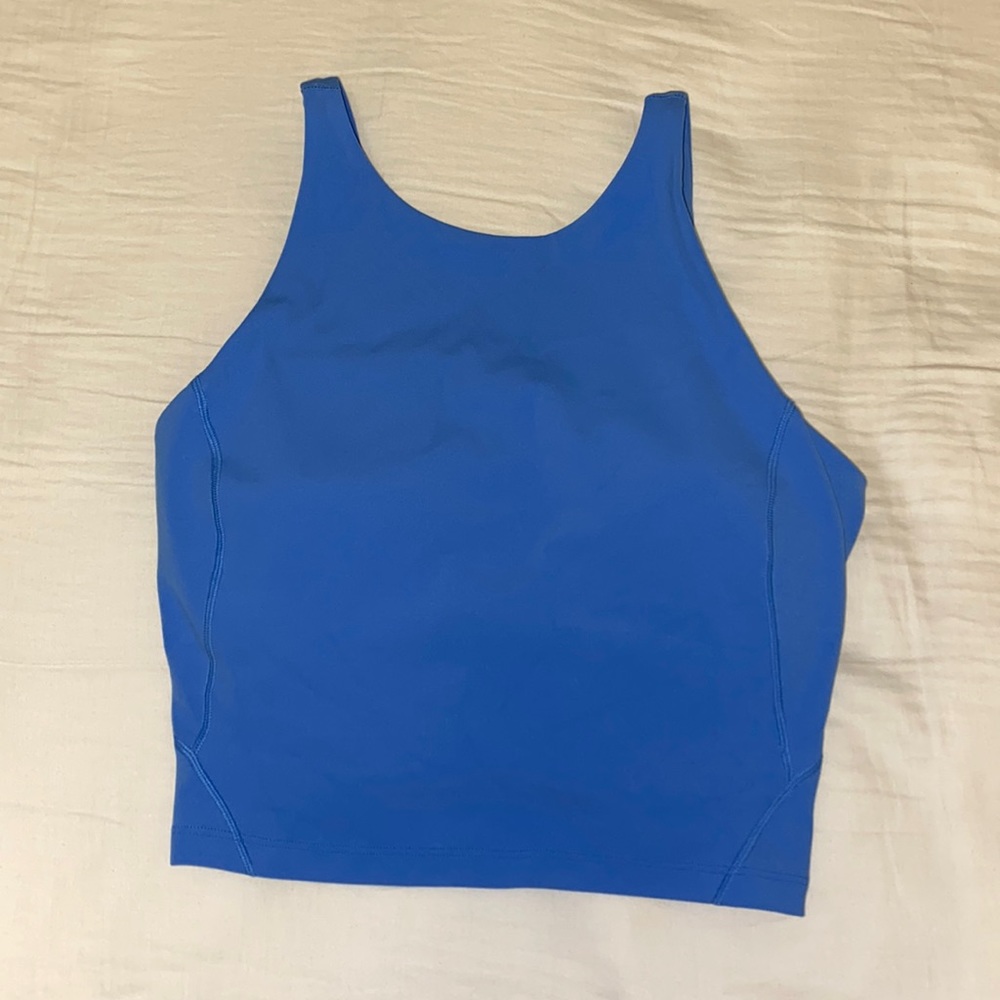lululemon athletica Blue Tank Top